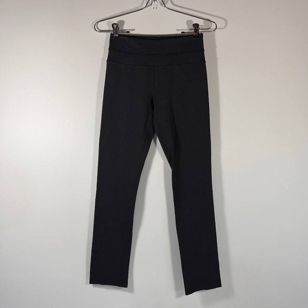Lululemon Black Leggings Women Size 2 (Read)